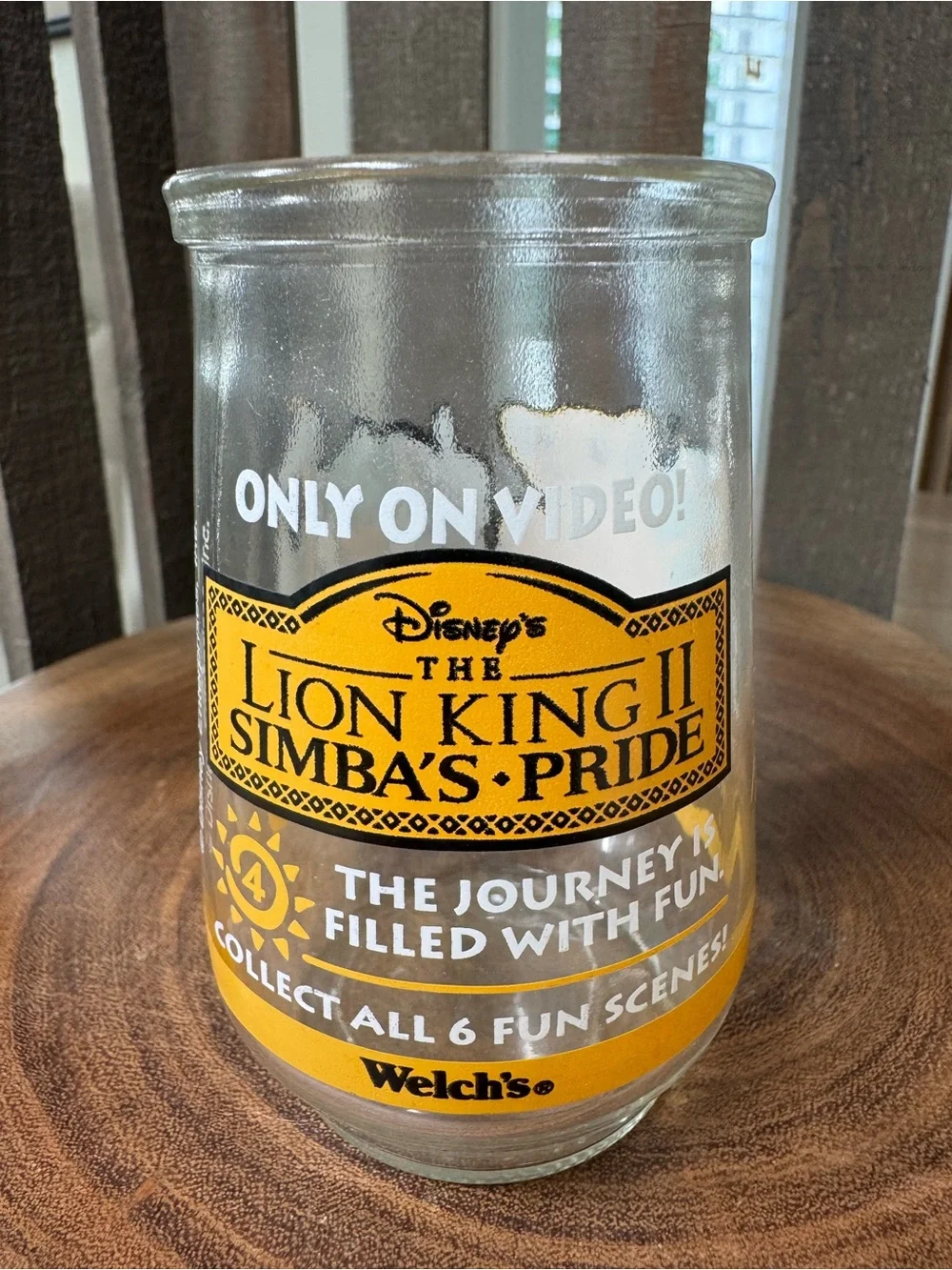 Vintage Welch’s Jelly Jars - Lion King - Winnie the Pooh & The Muppets